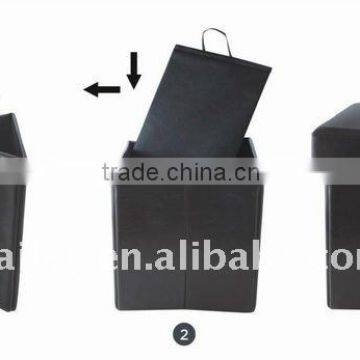 Maroc China Stile Divano Wood Folding Stool Tabouret Cushion photo-4