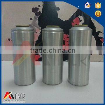 Plain deodorant aluminum bottle