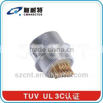 Minitype Metal Female Electrical Connector used in industrial camera SZCNT manufactory