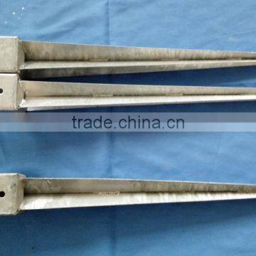 Electric galvanized white zinc pole anchor