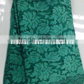 China Embroidery Lace Hot Selling French Beaded Lace Crystal Bead Lace Wedding Dress photo-5