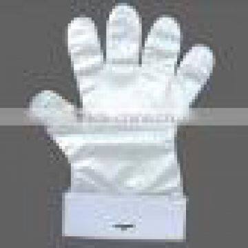 LDPE disposable gloves/poly glove