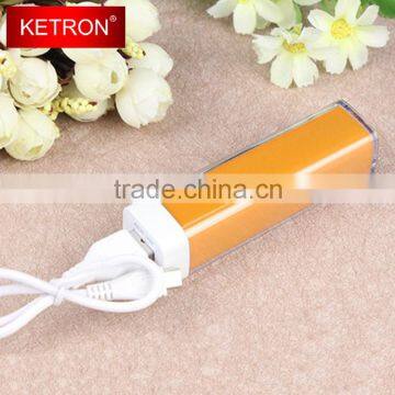 Lipstick Power Bank 2600 Mah Multiple Mobile Phone Battery Charger