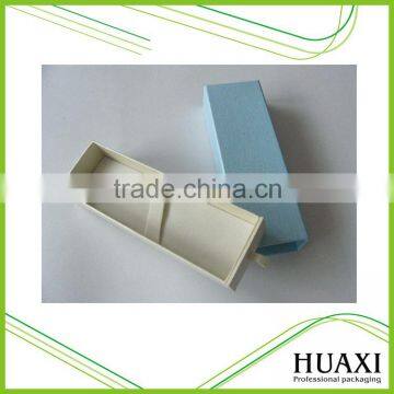 Hot Sale Light Blue Paper Drawer Box Jewelry Boxes with Drawer