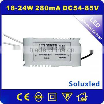 LED Driver power supply with pc cover 24W