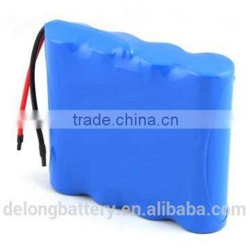 12v 2200mah 18650 battery pack with high quality BMS for intelligent car