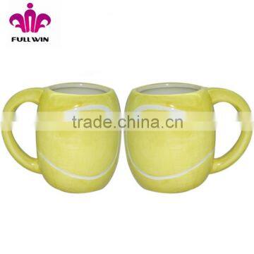 China Sports Ceramic Bottle Mug