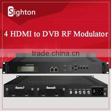 chengdu high-performance avc/H.264 DVB-T/C Encoder Modulator with rf output