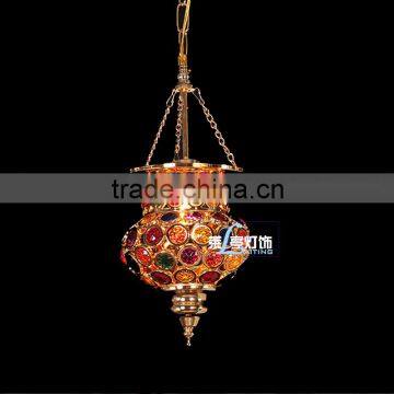 Moroccan pendant latern, gold morrocan decoration lamp