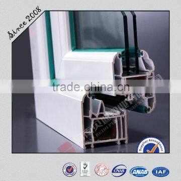Plastic Frame Material and Fixed Open Style PVC Profile; Plastic Profile photo-6