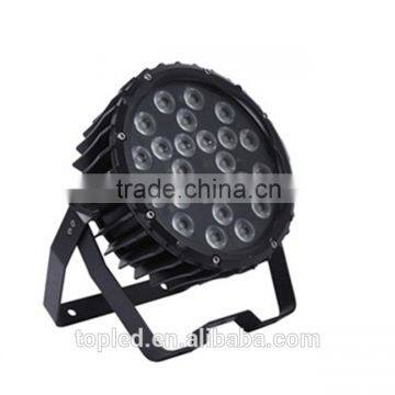 3/6/7CH dmx led lights CE&RoHS Approval slim led par 24*3W RGB led outdoor par can