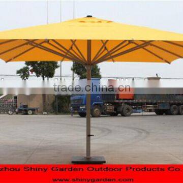 5*5m heavy duty outdoor umbrellas, big garden umbrella,durable umbrella