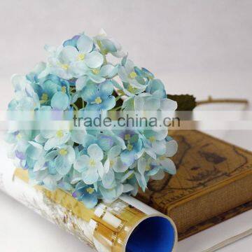 Wedding flower blue hydrangea flower cheap artificial flowers