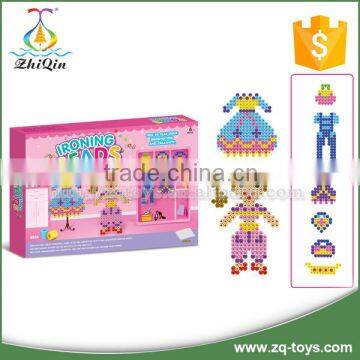 New item educational iron beads for girls