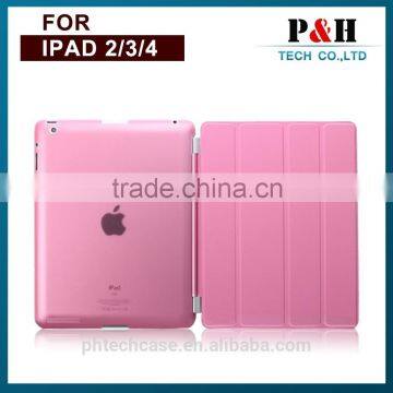 PU Leather Smart Slim Cover Case for IPad 2/3/4 photo-2
