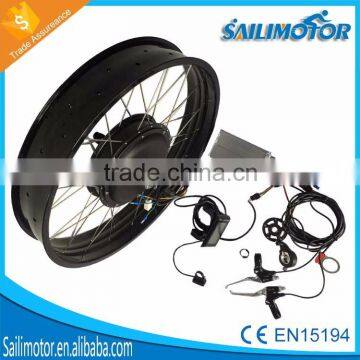 24*4.0 fat tyre electric bike conversio kit