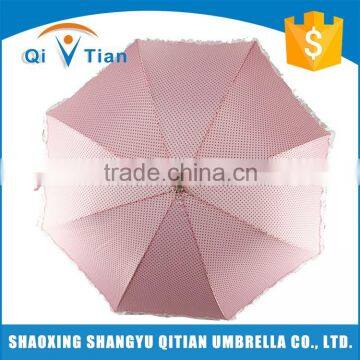 Factory manufacture various pink golf deco umbrella