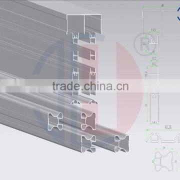 Aluminum Upper Rail Profile for Wardrobe Sliding Door photo-2