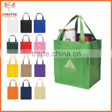 High Quality Shopping Bag Custom Logo Grocery Store Reinfored Handles Tote Shopper Bag