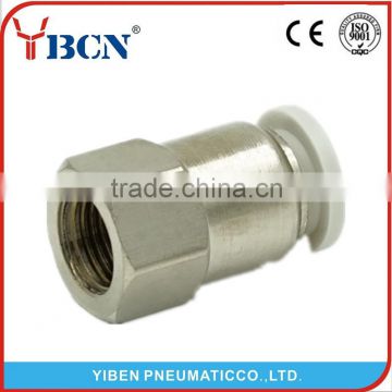 white high quality air Fittings pneumatic fitting High Quality Pneumatic Plastic Air Tube Connector Push in Fittings