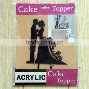 Mr&Mrs Wedding Cake Topper Bride and Groom Romantic With Heart photo-4