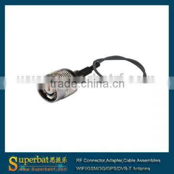 IPX / u.fl to RP-TNC male straight pigtail cable 1.13mm 15cm New Listing