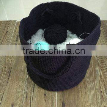 Knitting Hanging Crochet PP Basket photo-4