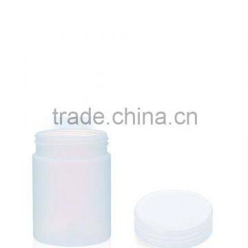 White HDPE Plastic Bottle