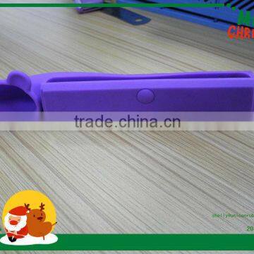 animal shape silicone portable mini speaker for ipad mini