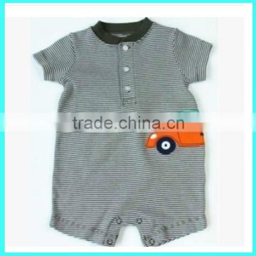 CE Certificate designer baby romper,organic baby romper cotton