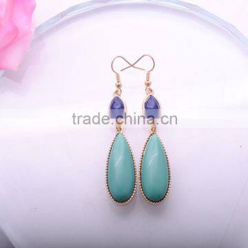 <<European and American Exaggeration Flower Retro Style Pendant Fashion Bridesmaid Drop Earrings Women Gift For Valentine's Day/ photo-4