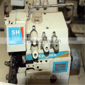 KINGTEX SH7000 used second hand overlock sewing machine Price