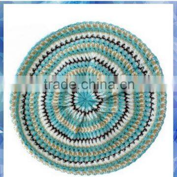 stripe knit french beret hat/ladies beret/wholesale beret hats
