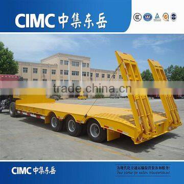 CIMC Brand Hot Sell 3 Axle Low bed Truck Trailer