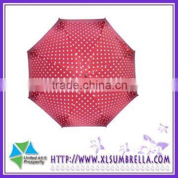 Auto straight wooden outdoor umbrella