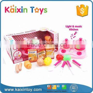 10261798 2016 Hot Sale Girls Pink Educational Cooking Set Toy photo-4