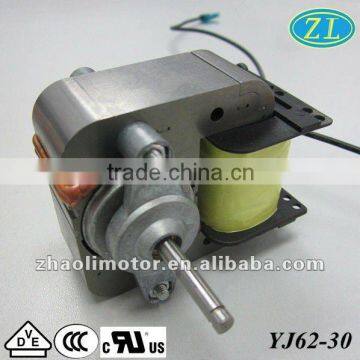 Compressor Nebulizer Motor Shaded Pole Motor YJ62-30: sp motor, 230V, 50hz, CL.B