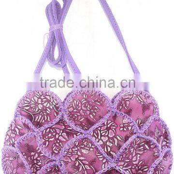 alibaba china bag women's over the shoulder ladies girls fancy handmade bag long time use