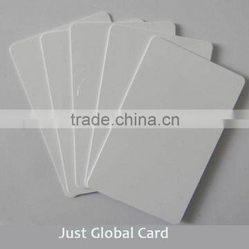 PVC blank rfid chip credit ic/id magnetic smart card
