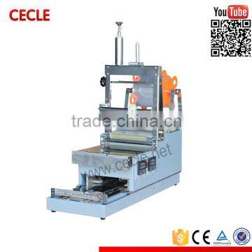 box packing machine with cellophane