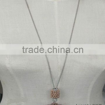 alloy charm chian necklace for wedding party