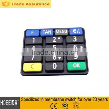 flexible rubber silicone arabic keyboard