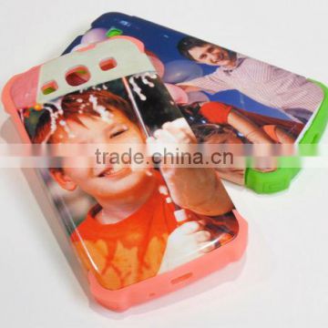 Phone Case for Samsung S4 ; 3D Blank Phone Case; TPU phone case for Samsung S4 ; Dual protective phone case for Samsung