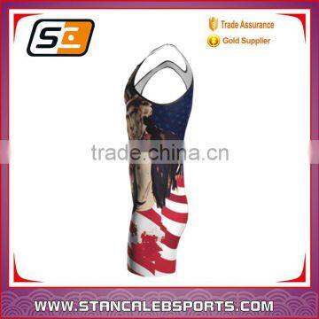 Stan Caleb Custom New York Wrestling Singlet photo-3