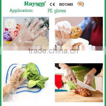 Oem Acceptable Cheap Clear Pe Disposable Glove For Hair Salon