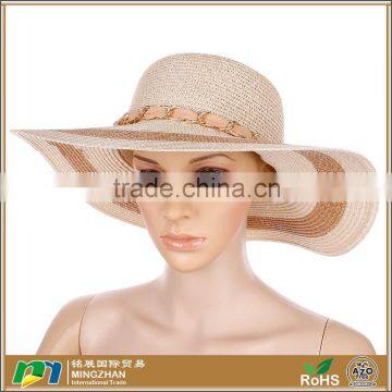 Women Travel Wide Floppy Brim Summer Beach Sun Hat Straw Cap