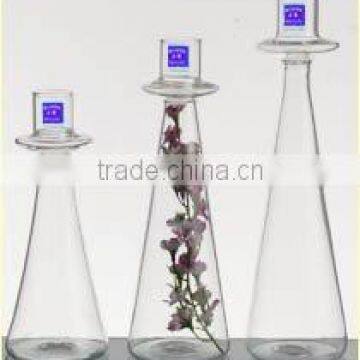 glass candle holder