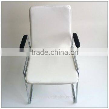TDC-195-2 QVB HANGZHOU JIANDE TONGDA ARMREST PU SEAT CHROME PLATED STEEL FRAME MEETING OFFICE CHAIR