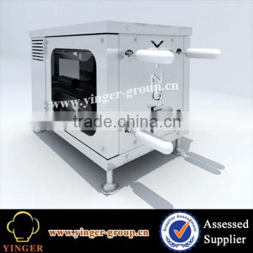 stainless steel kurtos kalacs chimnery cake oven machine fast food kiosk for sale