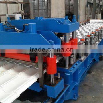 steel structural step tile roof roll forming machine tile making machine